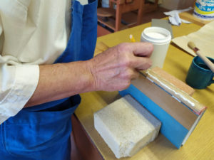 Abbaye de Sainte Lioba-Formation-Atelier de reliure